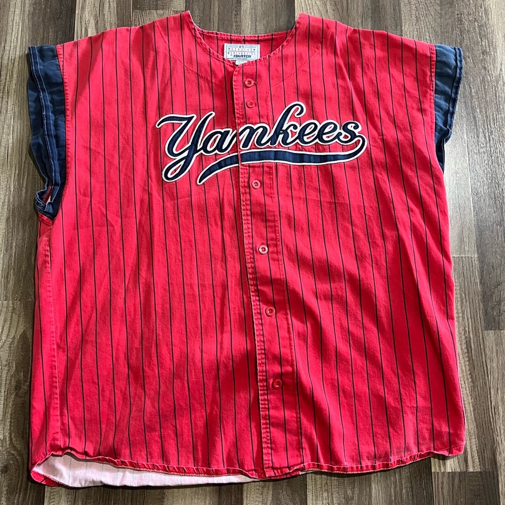 Vintage Yankees Starter Button up